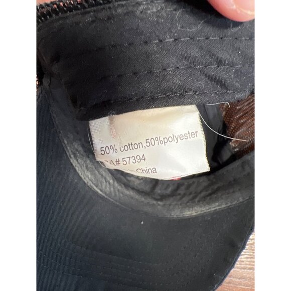 Vintage Detroit Red Wings Black Mesh Adjustable Hat M3 - Picture 5 of 5